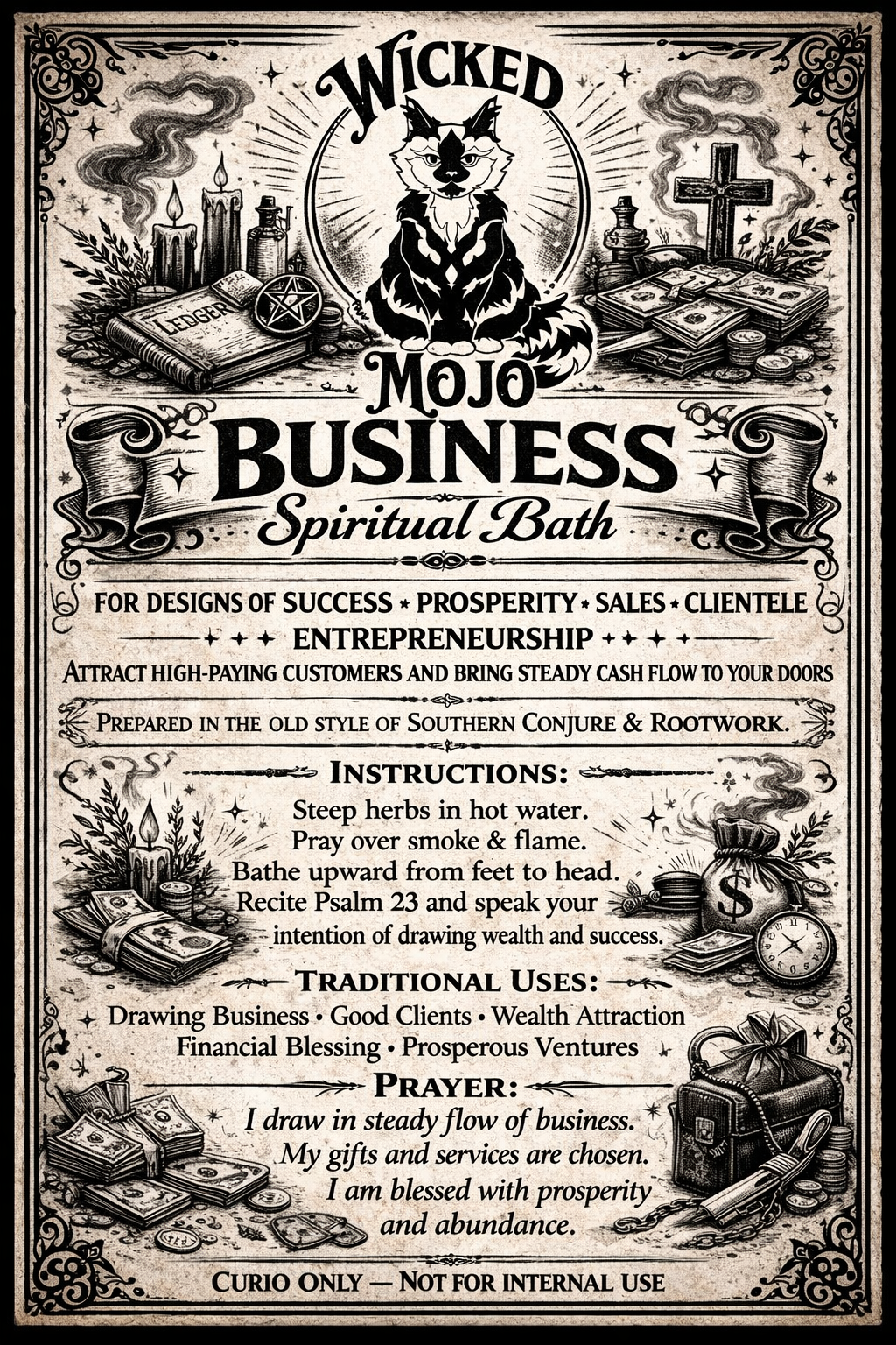 Business success bath